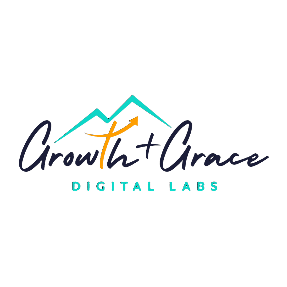 Growth and Grace Digital Labs color logo with transparent background